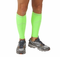 Clearance Zensah Reflect Compression Leg Sleeves Yellow (Size XS/SM)
