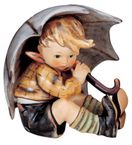 Hummel Umbrella Boy Hummel Figurine 152A