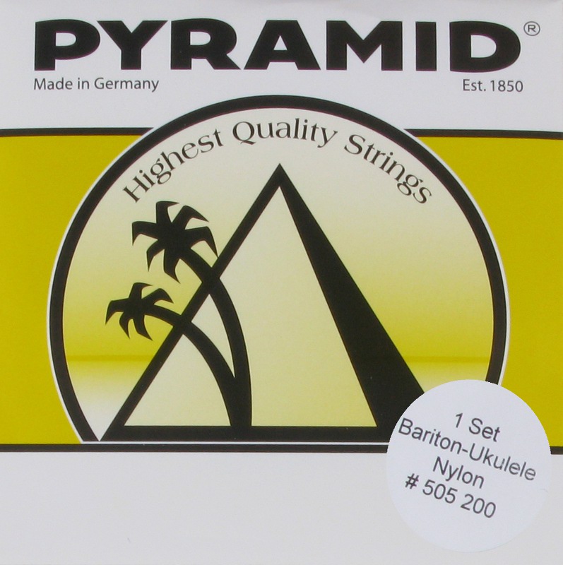 Pyramid Ukulele Baritone Plain Nylon/Wound on Nylon, 505 200