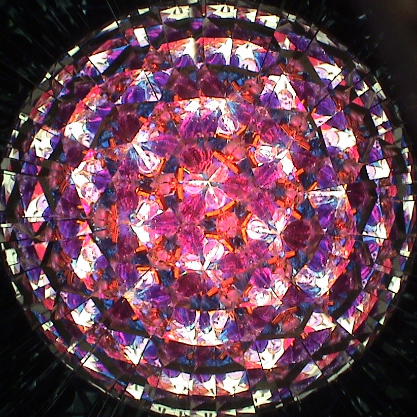 "West Wind" Handmade Stained Glass Kaleidoscope by Joanne Jacobs A Magnificent and Unique