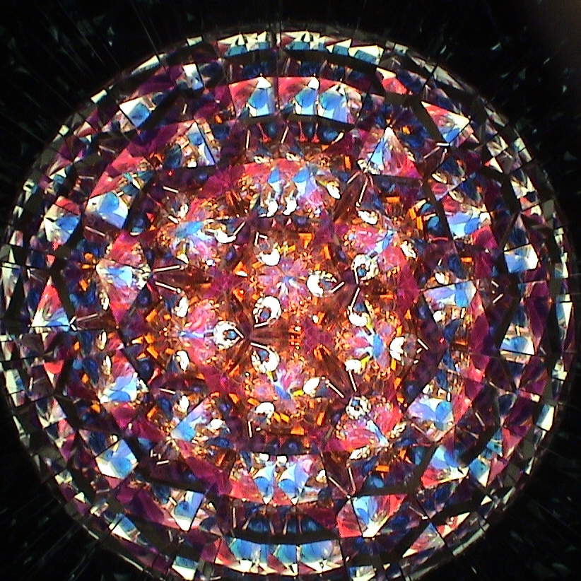 "West Wind" Handmade Stained Glass Kaleidoscope by Joanne Jacobs A Magnificent and Unique