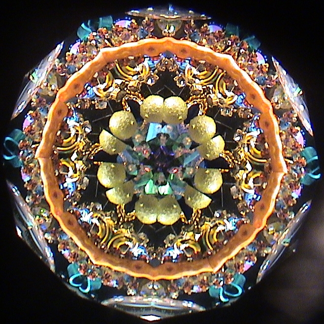 Heirloom Quality Kaleidoscope "Diamond" By Artist Judith Paul.