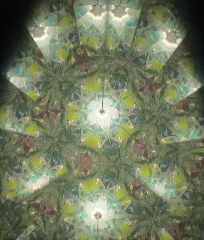 Vintage Artisan Kaleidoscope, "Rolla Scope In Copper and Mirror Era