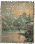 Almost Heaven - Fisherman Throw Blanket