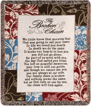The Broken Chain Poem Throw Blanket