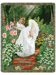 Comfort Angel Throw Blanket