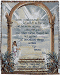 Custom Memorial Throw Blanket -  24 piece minimum