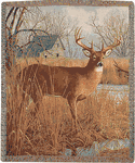 Deer Blanket Throw Blanket