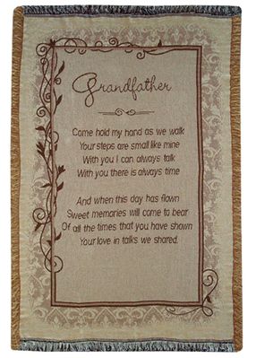 Grandfather Throw Blanket