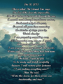 Inspirational Verse Photo Throw Blanket