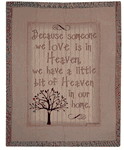 Memorial Throw Blanket - Heaven