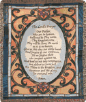 Our Lord's Prayer Throw Blanket - Traditional Verse