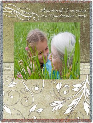 Photo Blanket for Grandmother