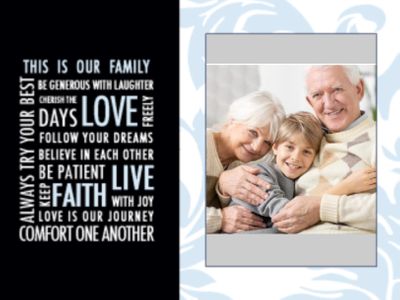 Picture Blankets - This is Our Family