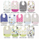 Kushies Cleanbib Infant or Toddler Waterproof Clean Bib with Pocket