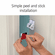 Safety 1st Adhesive Top of Door Lock with Pinch Guard