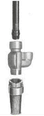 Deep Well Jet Assembly ( 0' to 50'  ) For 1/2 HP Pumps Model # FT4B-13 (C)