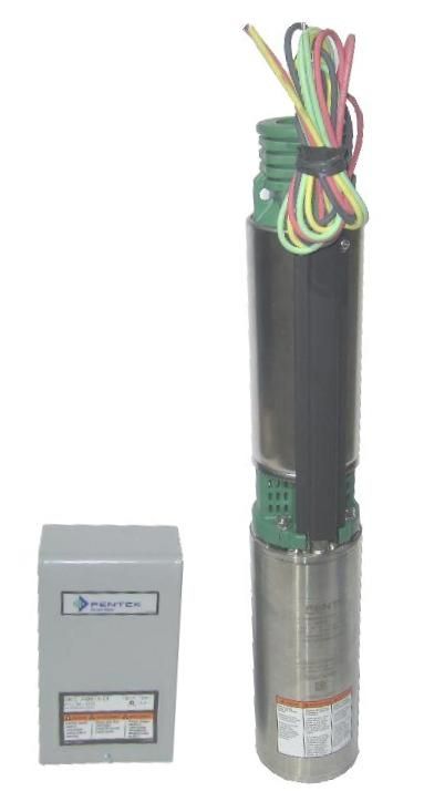 Myers Submersible Well Pump 12 GPM 1/2 HP 230V with Control Box # 3NFL52-12 (BB)