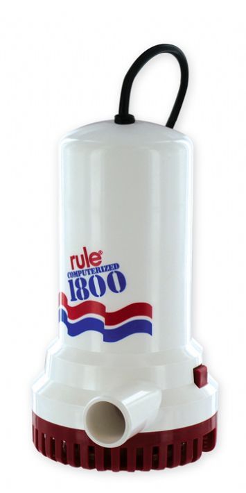 Rule Computerized  Sump  Pump, 24' Cord 1800 GPH, A53S-24  (D)<br>