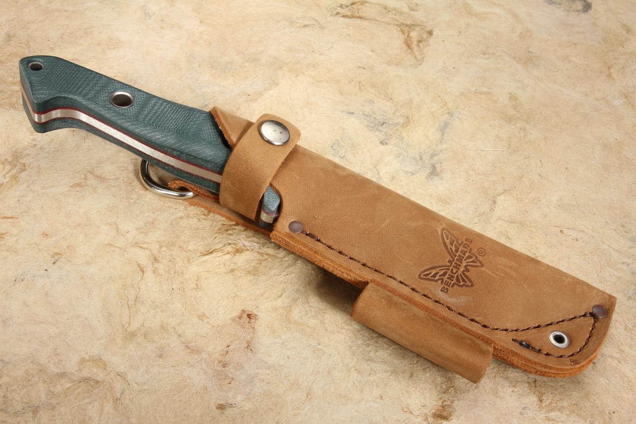 Benchmade Bushcrafter 162 S30V Steel Shane Sibert Design