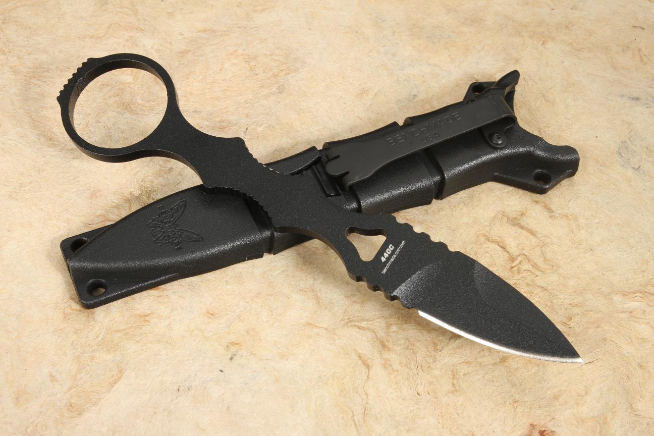 Benchmade 177BK Mini SOCP Fixed Blade Knife - In Stock