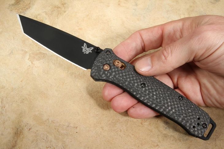 Benchmade 537BK-10 Bailout - CPM-S90V - Carbon Fiber