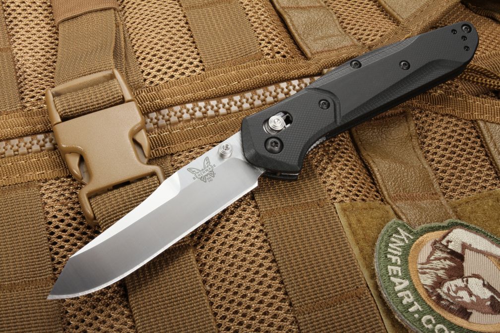 Benchmade 940-2 Osborne Knife With Plain Reverse Tanto Blade With Sharpener  : Target