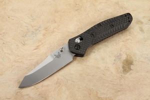Benchmade 945-2 Carbon Fiber Mini Osborne + Axis Lock Knife