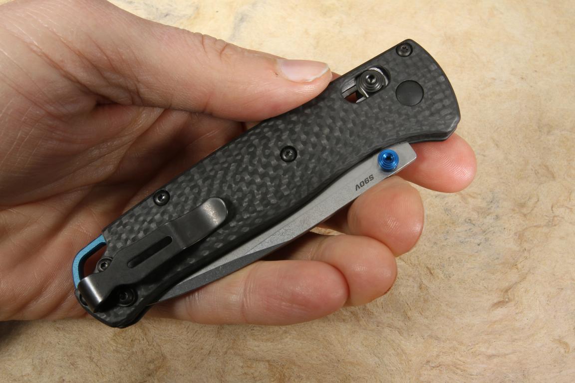Benchmade 5353 Bugout Carbon Fiber + Axis Lock