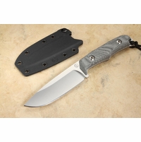 Chris Reeve Knives - Backpacker - Black Micarta - ONE PER HOUSEHOLD