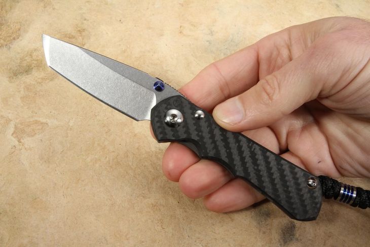 Chris Reeve Carbon Fiber Small Inkosi - Tanto
