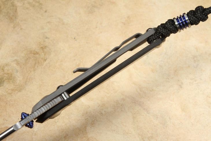 Chris Reeve Carbon Fiber Small Inkosi - Tanto