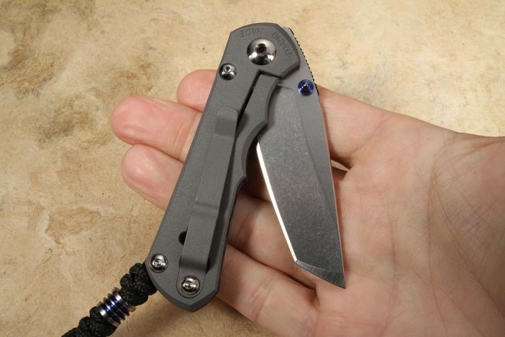 Chris Reeve Carbon Fiber Small Inkosi - Tanto