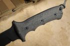 Chris Reeve Green Beret 7" Black Non Serrated - Coyote Sheath