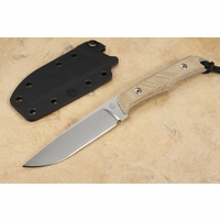 Chris Reeve Knives Inyoni - MagnaCut - Natural Canvas Micarta (One Per Household, Per Year)