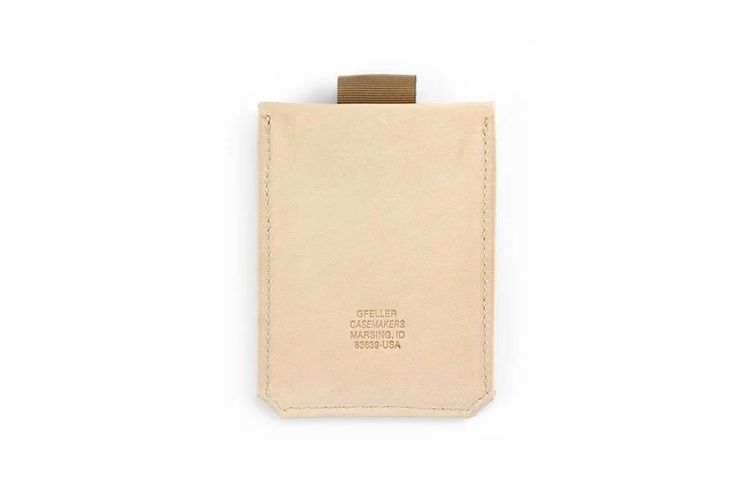 Chris Reeve Knives - Card Wallet -  Tan Leather