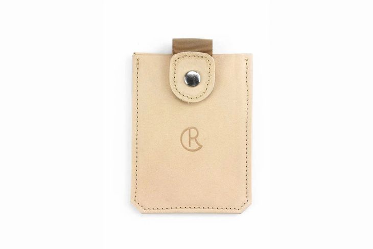 Chris Reeve Knives - Card Wallet -  Tan Leather
