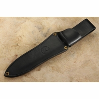 Chris Reeve Knives - Green Beret Leather Sheath - 7" Model - Black