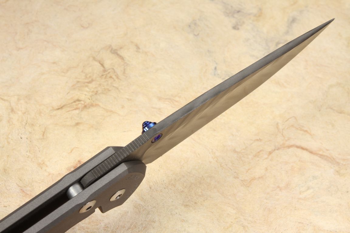 Chris Reeve Knives Large Sebenza 31 Boomerang Damascus + Free Shipping