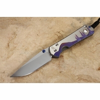 Chris Reeve Knives Large Sebenza 31 Night Sky Folding Knife - Unique Graphic - LIMIT ONE PER HOUSEHOLD