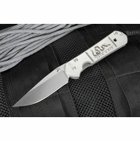 Chris Reeve Knives Small Sebenza 21 Join or Die CGG Folding Knife