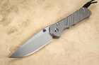 Chris Reeve Large Inkosi Drop Point Crosshatch - Glass Blasted - LIMIT ONE PER HOUSEHOLD