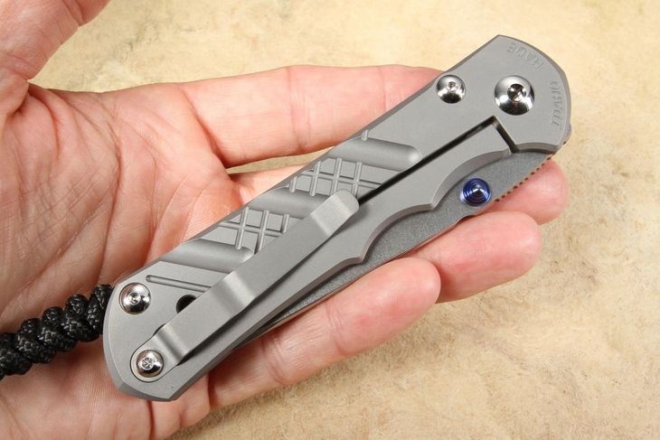 Chris Reeve Large Inkosi Insingo Cross Hatch - Glass Blasted