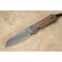 Chris Reeve Large Sebenza 21 Insingo - Natural Micarta Folding Knife