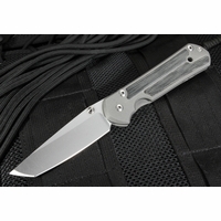 Chris Reeve Large Sebenza 21 Tanto - Micarta Inlay Folding Knife
