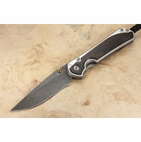 Chris Reeve Large Sebenza 31 Bog Oak & Boomerang Damascus #3