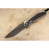 Chris Reeve Large Sebenza 31 Bog Oak & Boomerang Damascus #5
