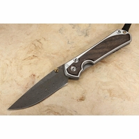 Chris Reeve Large Sebenza 31 Bog Oak & Boomerang Damascus #6