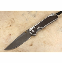 Chris Reeve Large Sebenza 31 Bog Oak & Boomerang Damascus #7