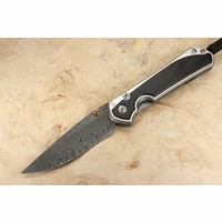 Chris Reeve Large Sebenza 31 Bog Oak & Boomerang Damascus #9